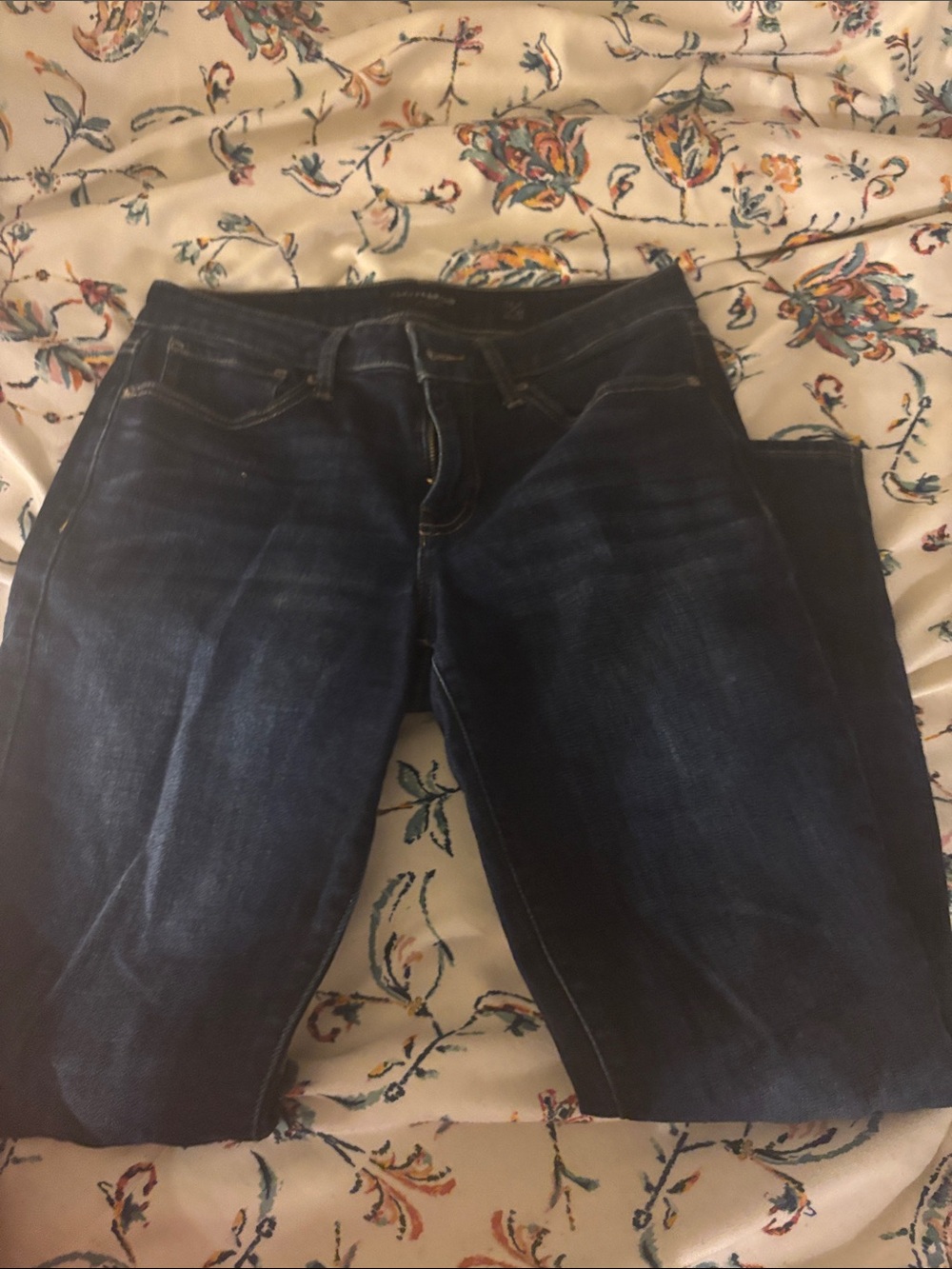 Lucky Brand Women’s Dark Indigo Skinny Jeans